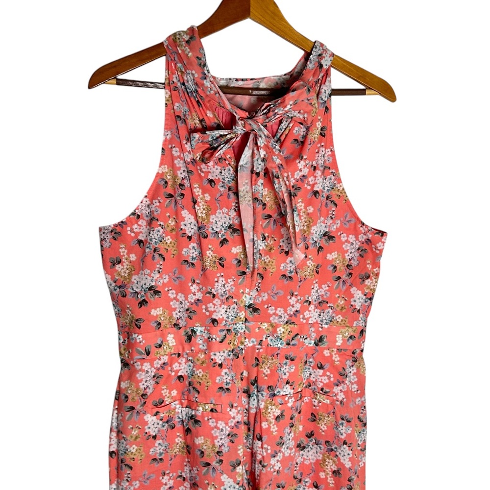 NWOT J. Crew High-neck jumpsuit in Liberty Josephine floral SIZE 14 - Picture 3 of 6
